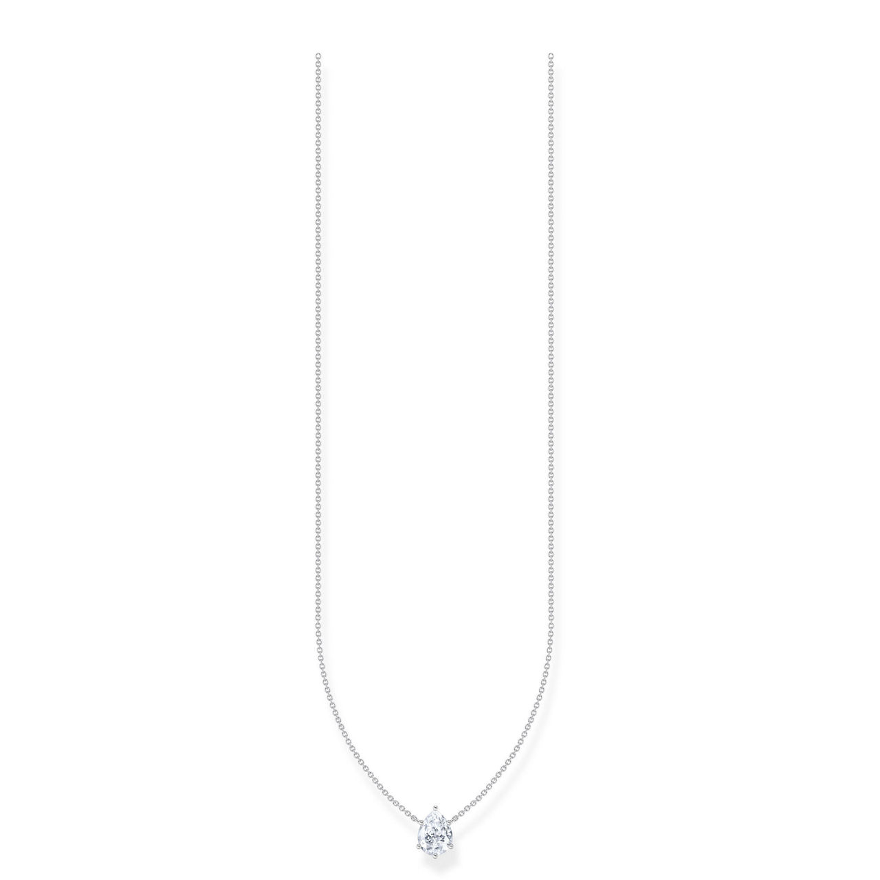 Large Drop Pendant Necklace