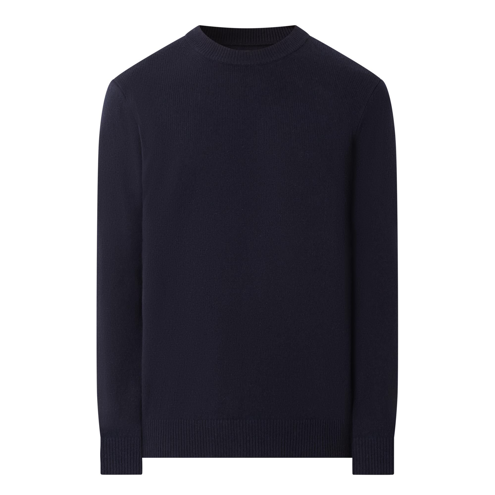 Samsøe & Samsøe Herren Blau Isak Knit Sweater - Bild 3