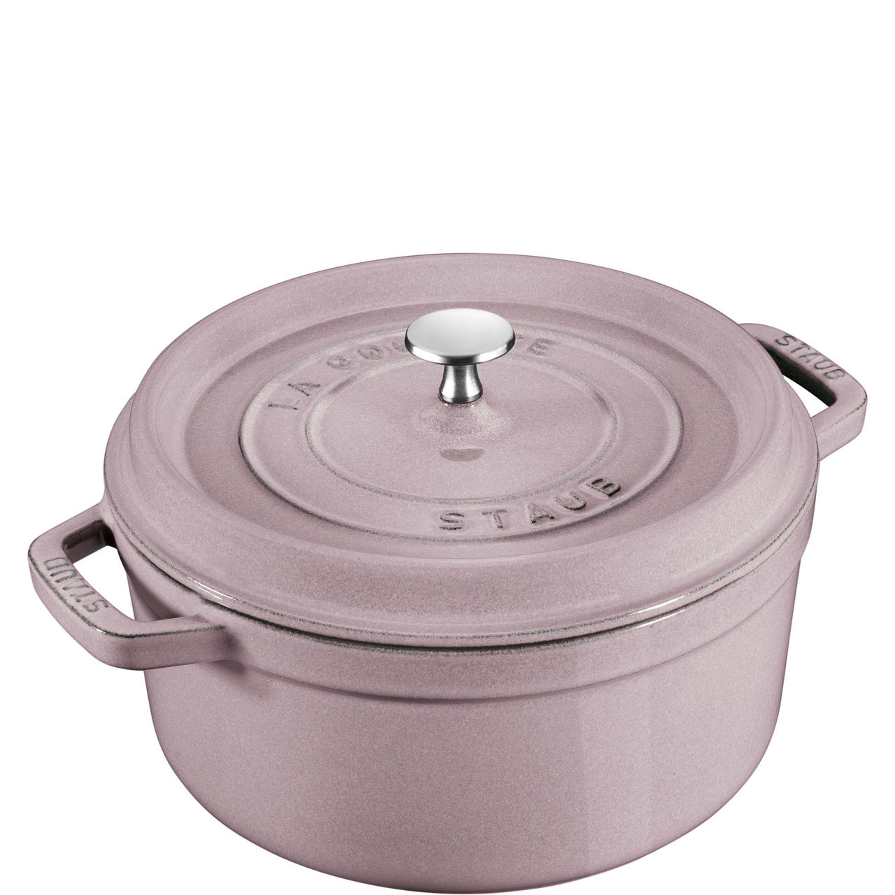 La Cocotte Round Cherry Blossom Cast Iron Dish 24cm