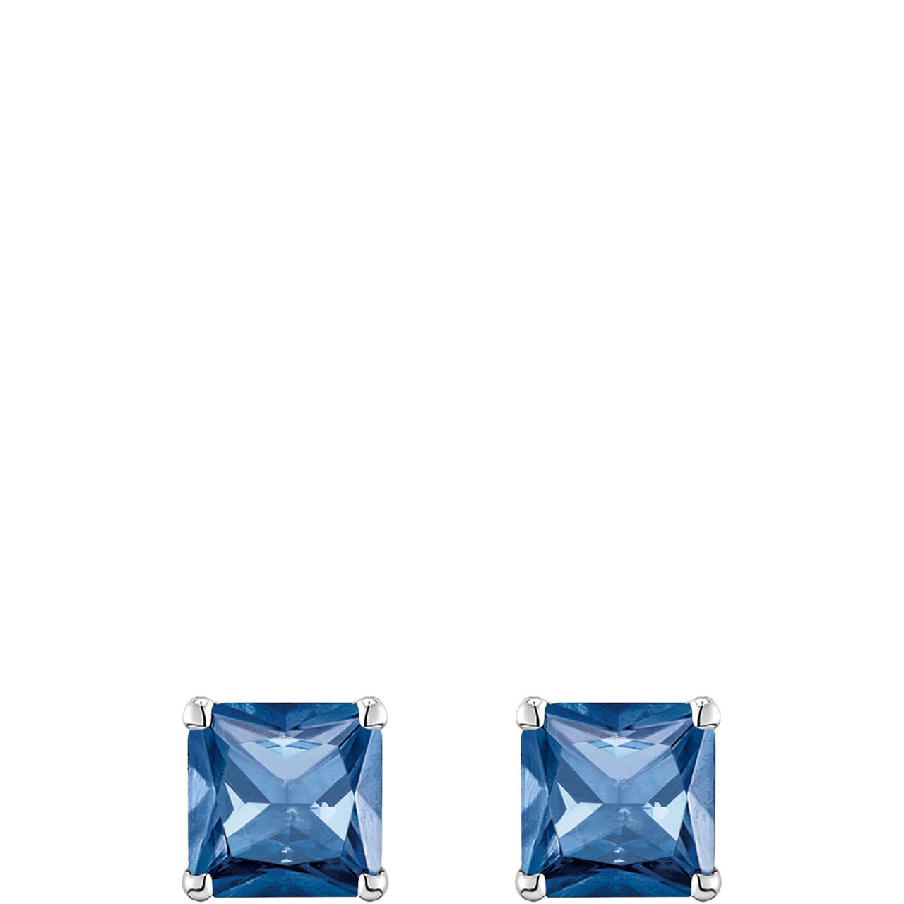 Square-Shaped Stud Earrings