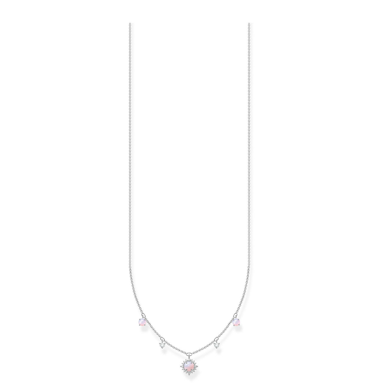 Vintage Opal-Coloured Stone Necklace