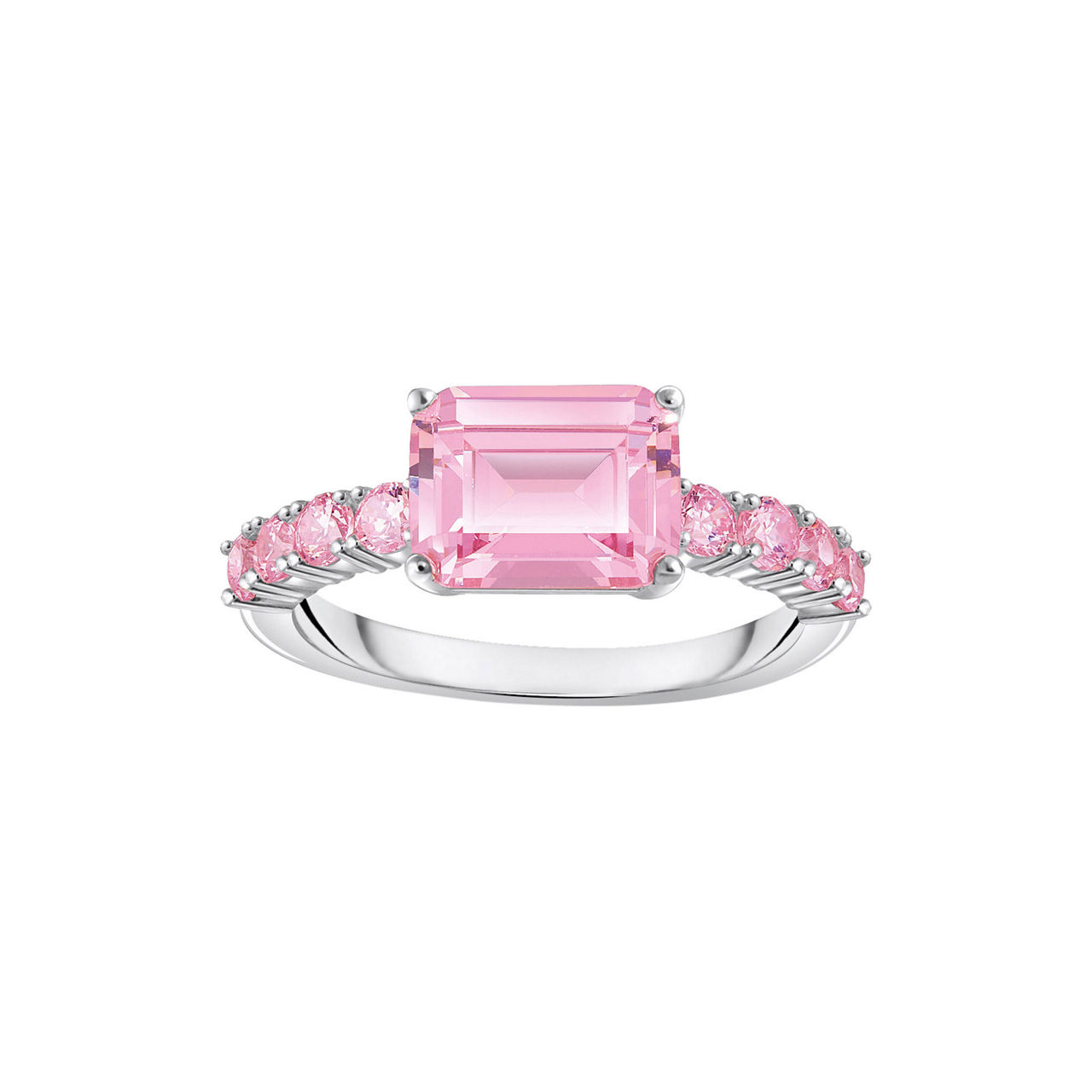 Heritage Glam Pink Solitaire Ring Heritage Glam Pink Solitaire Ring