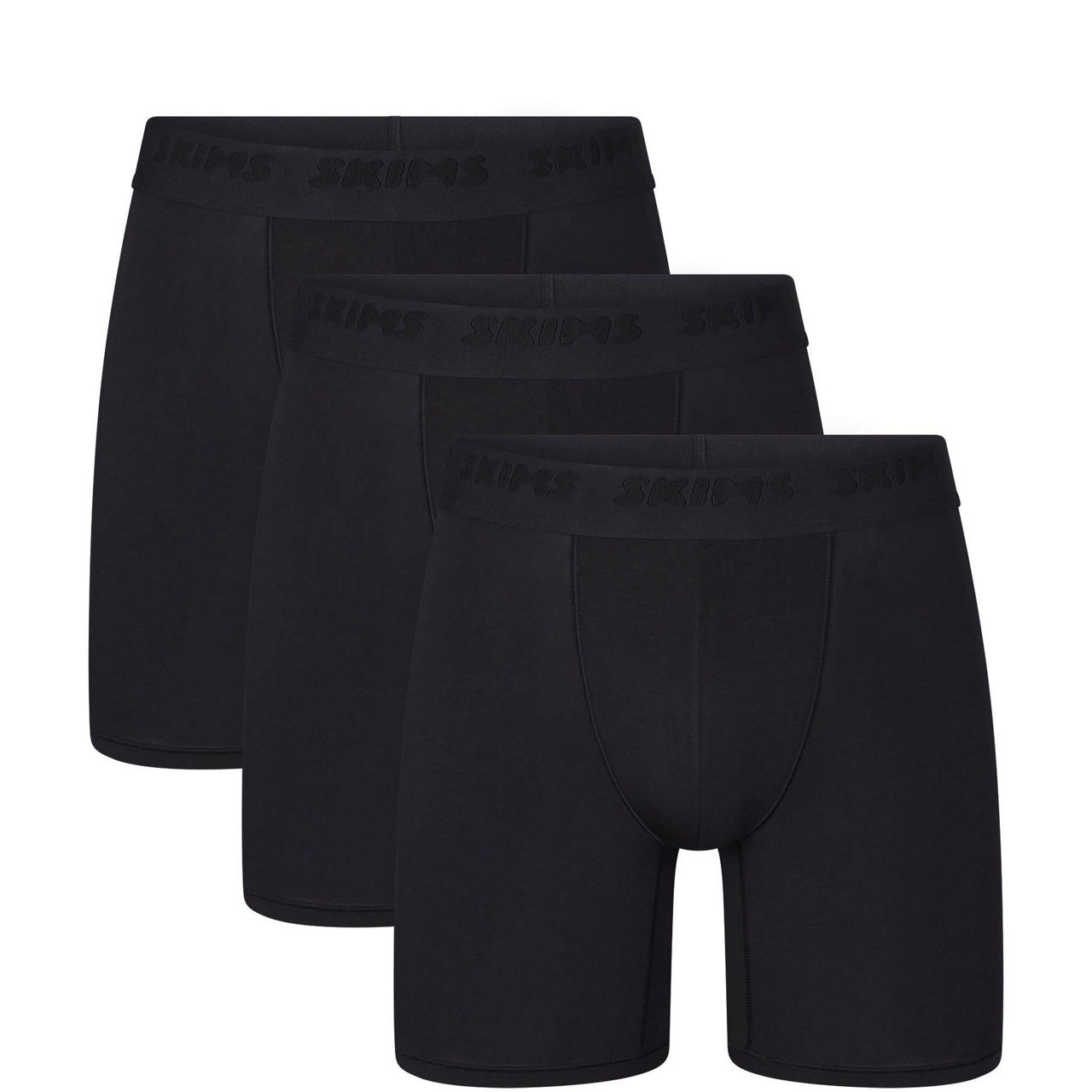 5in Boxer Briefs Three-Pack Obsidian