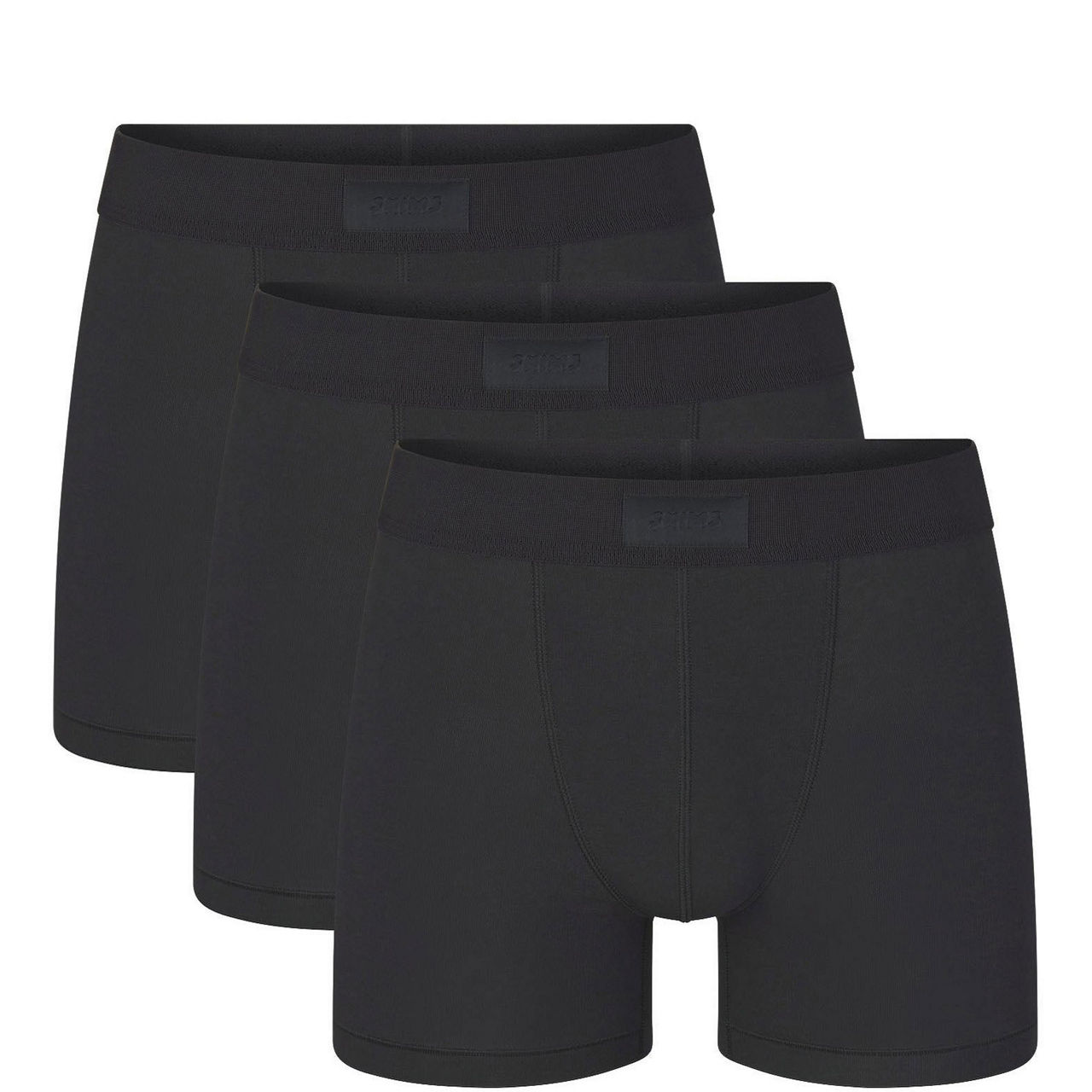 3" Boxer Briefs Three-Pack Onyx