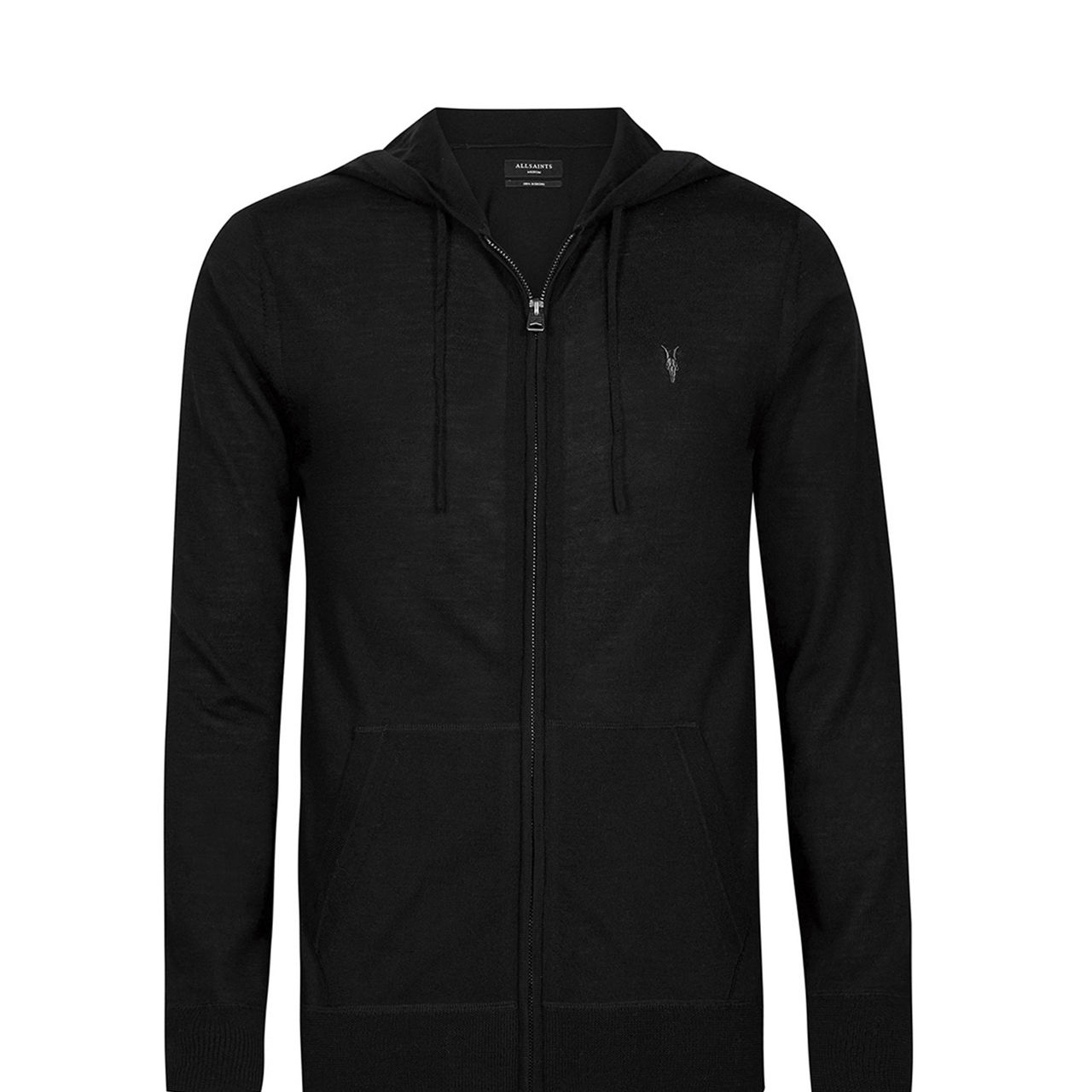 Mode Logo Zip-Through Sweater