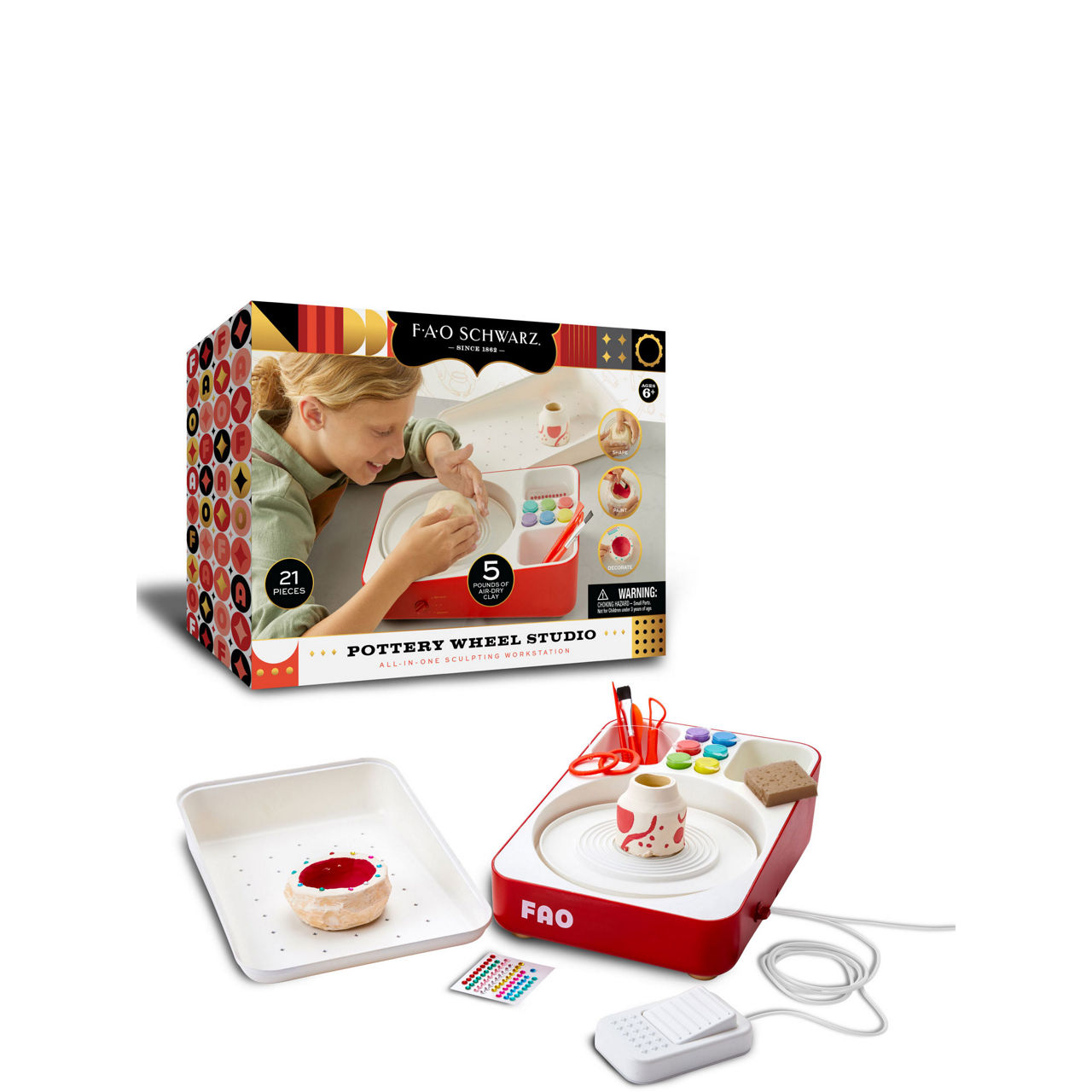 Toy Pottery Wheel Studio