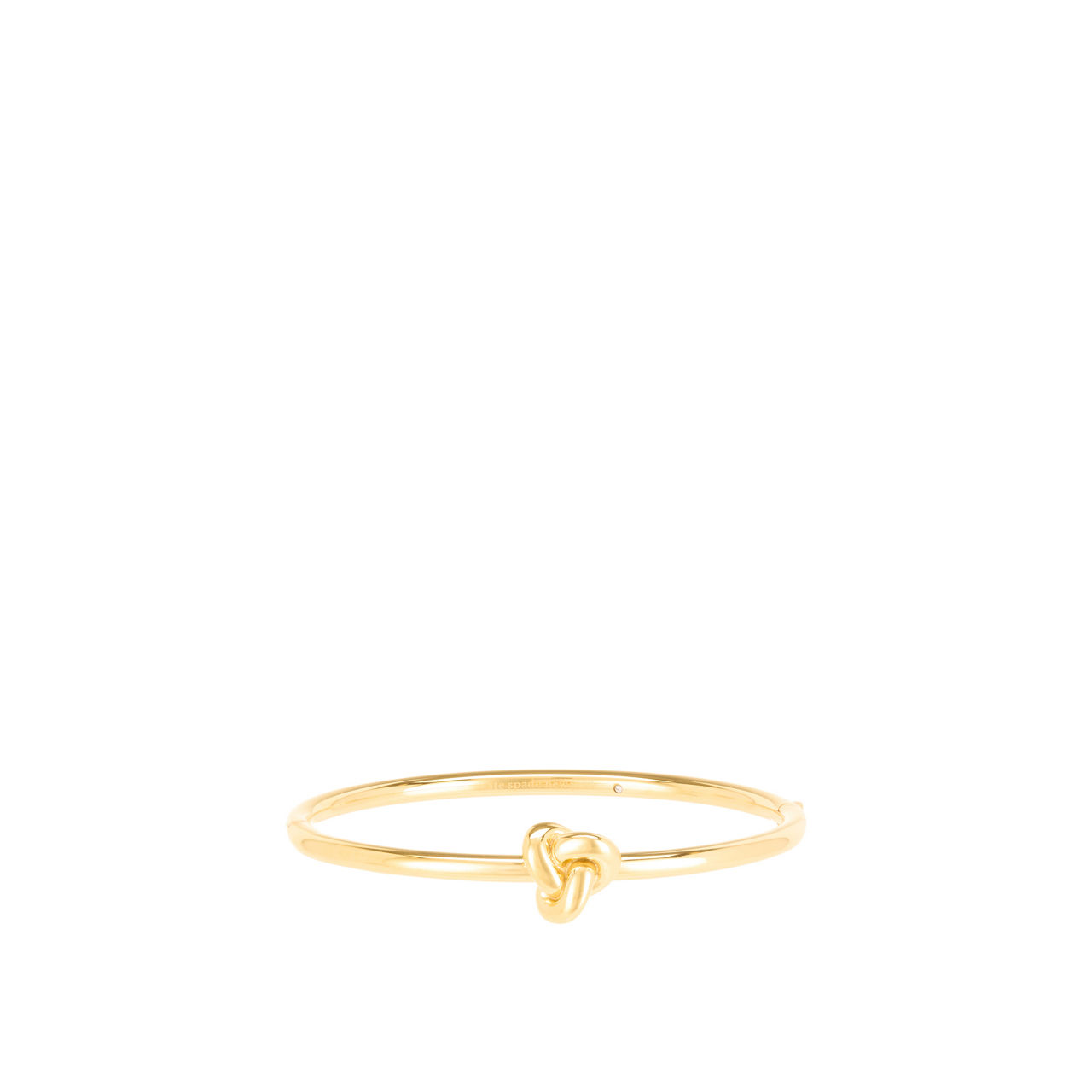 Double-Knot Hinged Bangle Bracelet