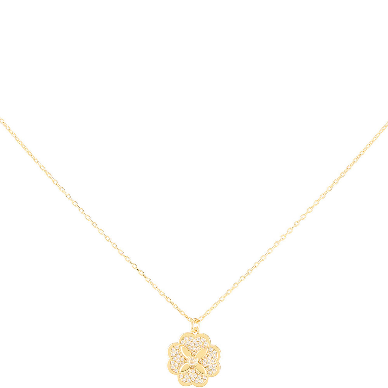 Heritage Bloom Mini Pendant Necklace