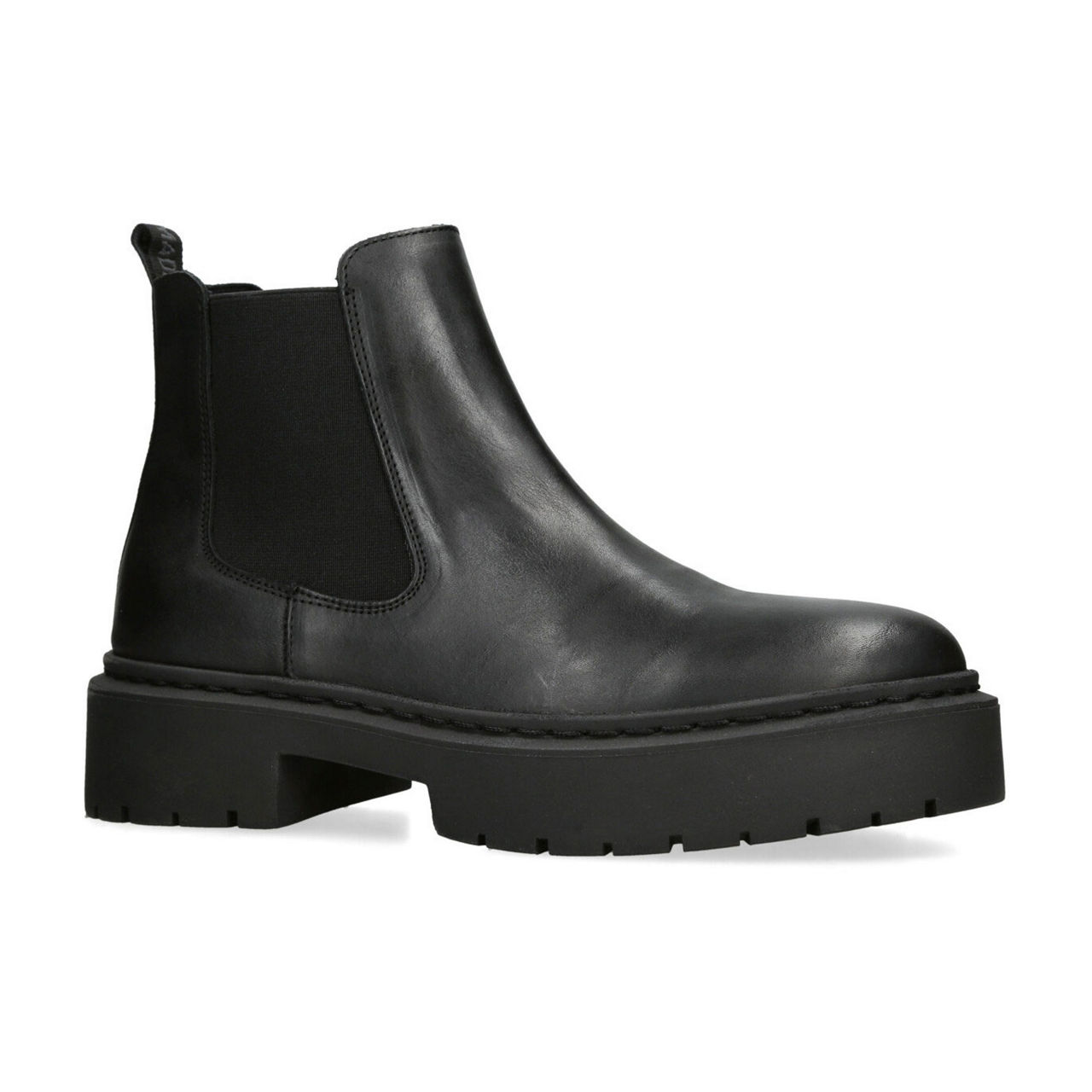 Sneakers Steve Madden Galway Black Leather Boots HISPANITAS SHOES
