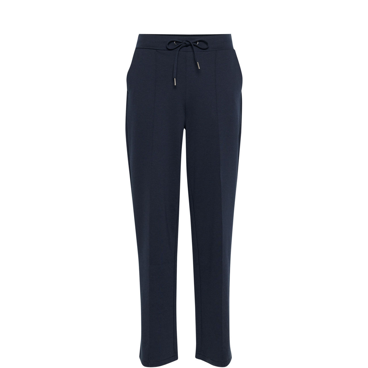 Jenny Tie-Waist Wide Leg Trousers