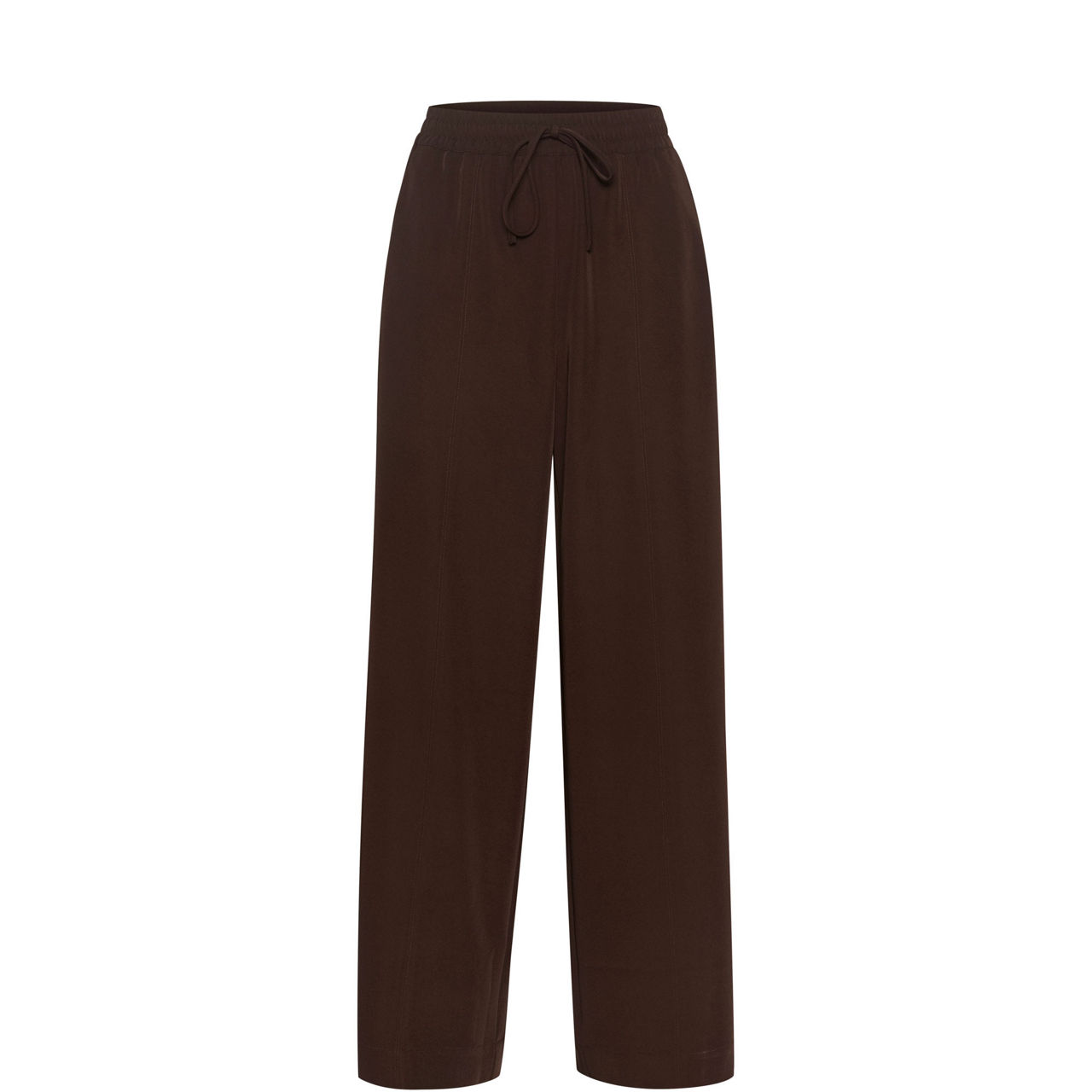 Malena High-Rise Wide-Leg Trousers