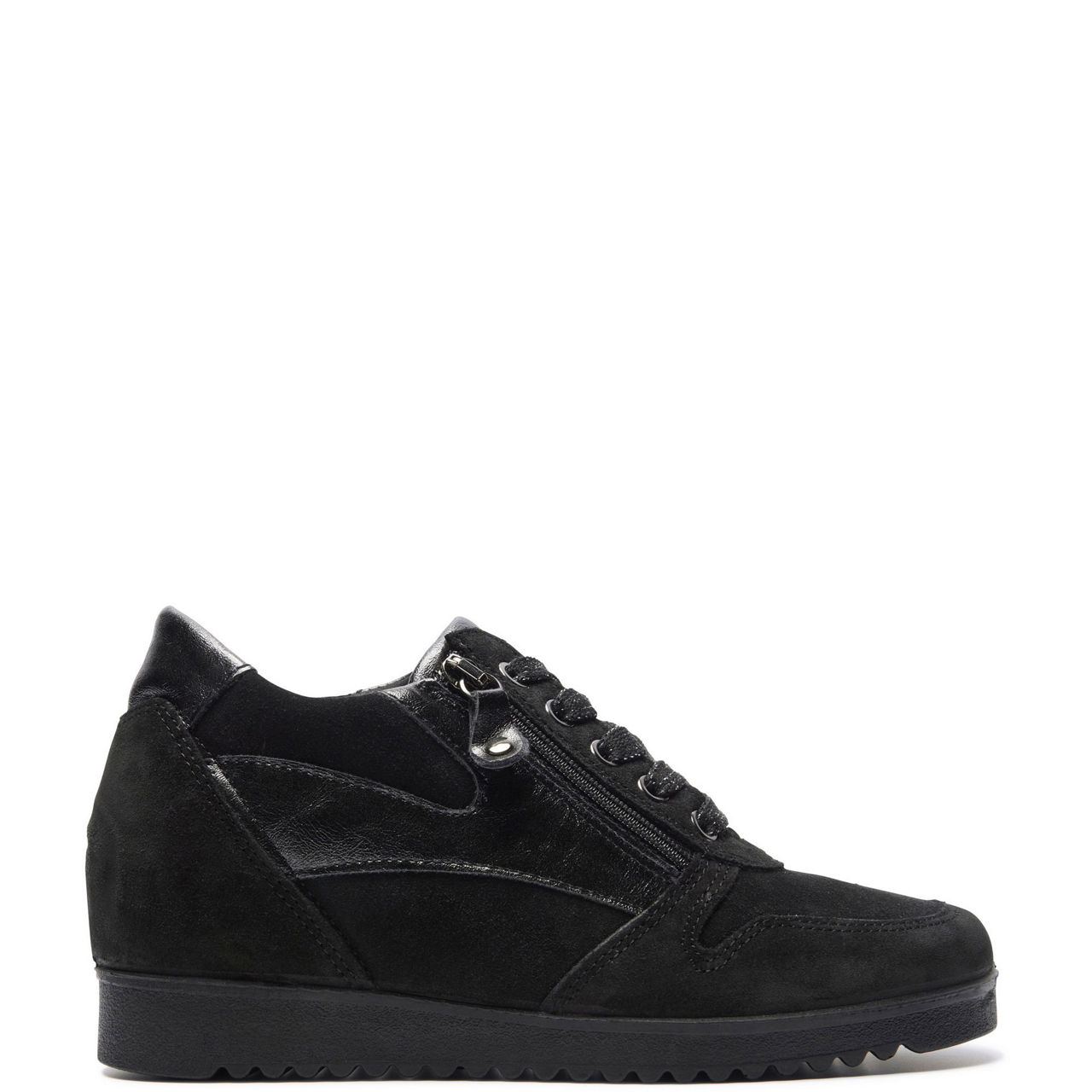 Nemoli Suede Platform Trainers