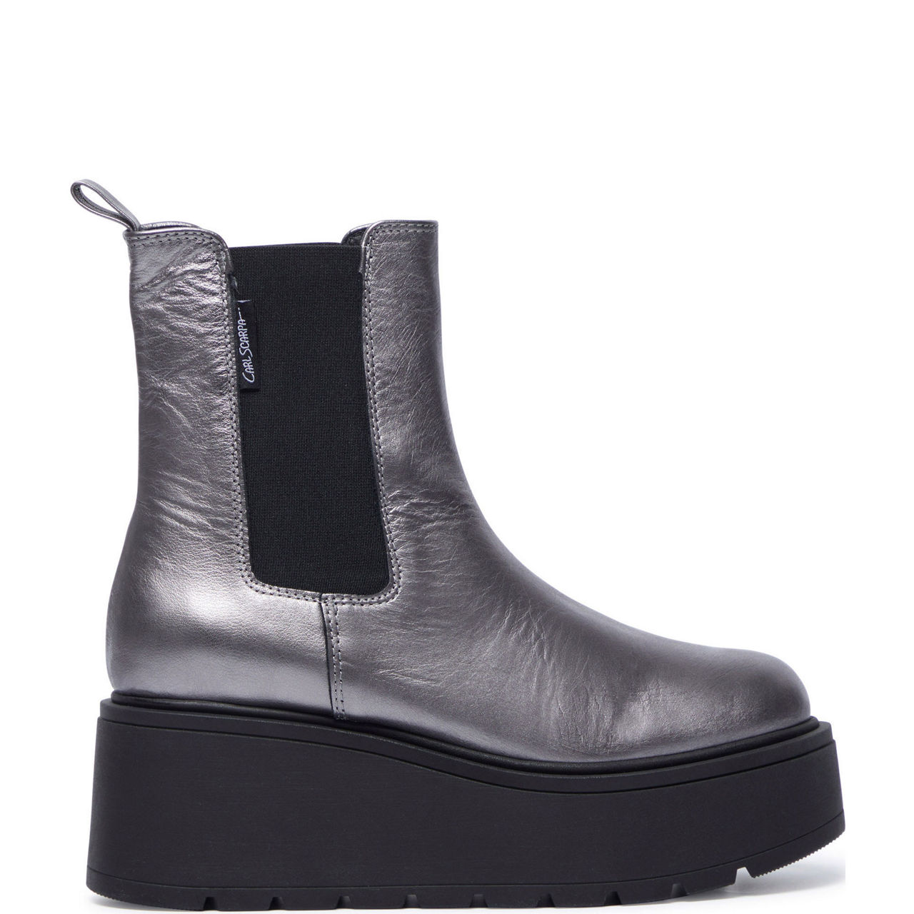 Zennie Metallic Leather Boots