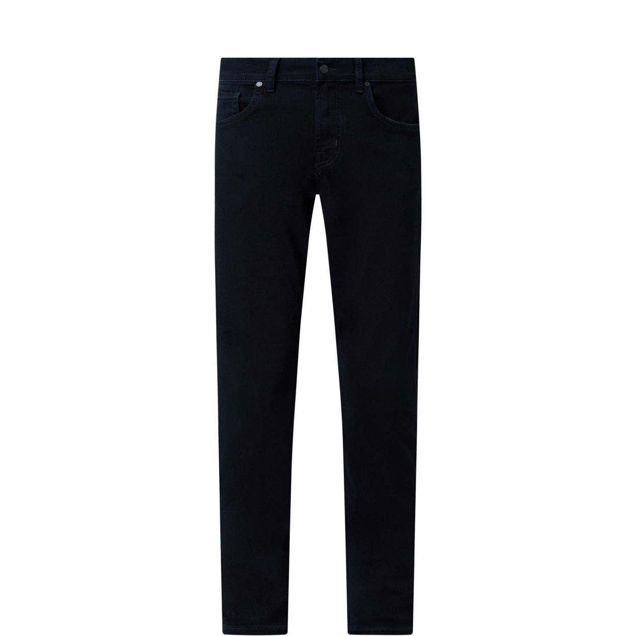 Slimmy Luxe Performance Tapered-Leg Jeans