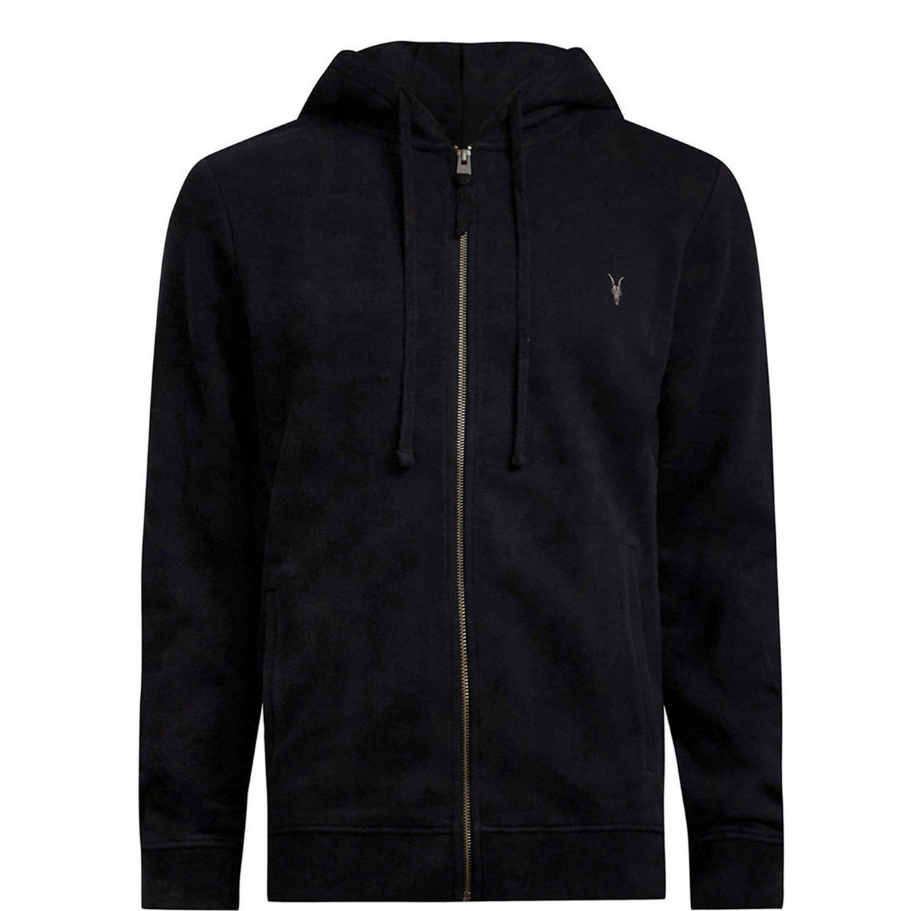 Raven Logo Zip-Up Hoodie
