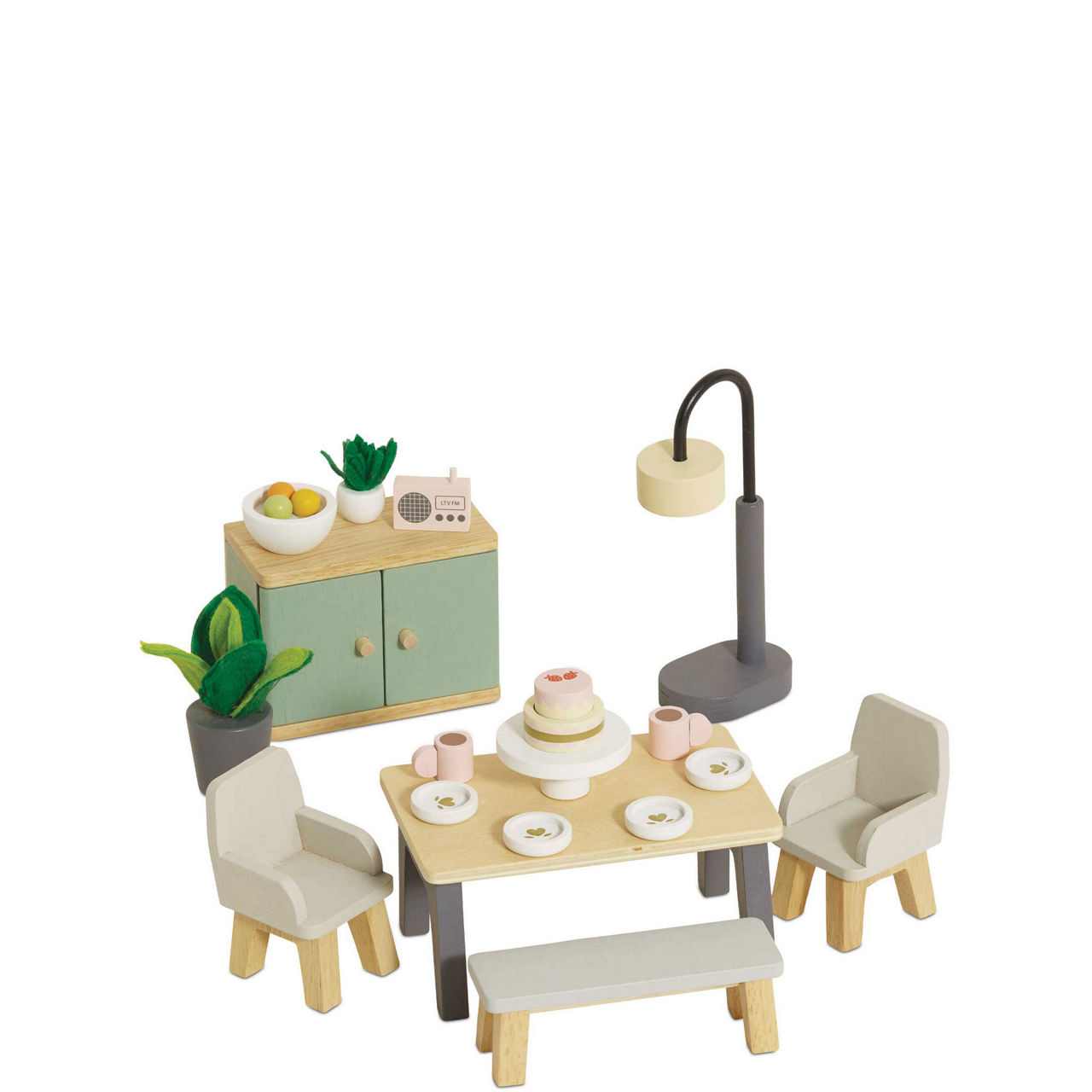 Dolls House Dining Room Set