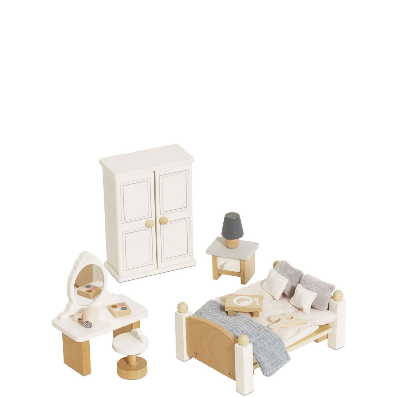 Wooden Master Bedroom 19-Piece Set