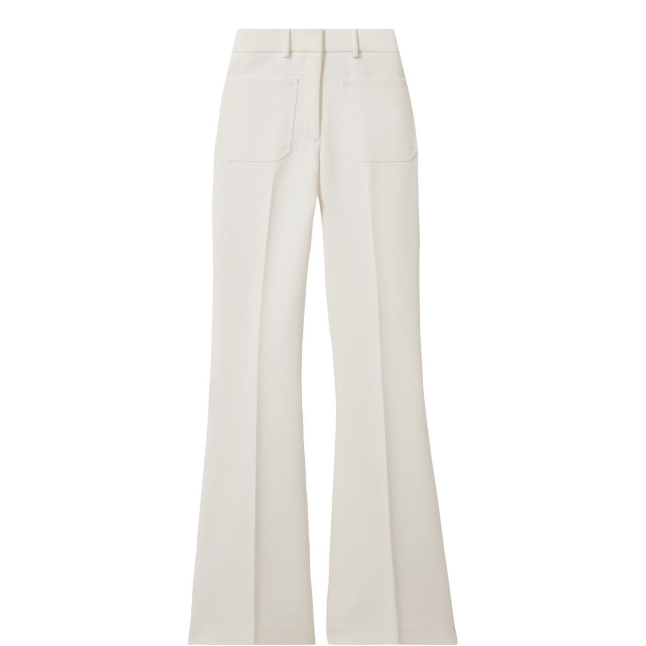 Priya High-Rise Flared Trousers