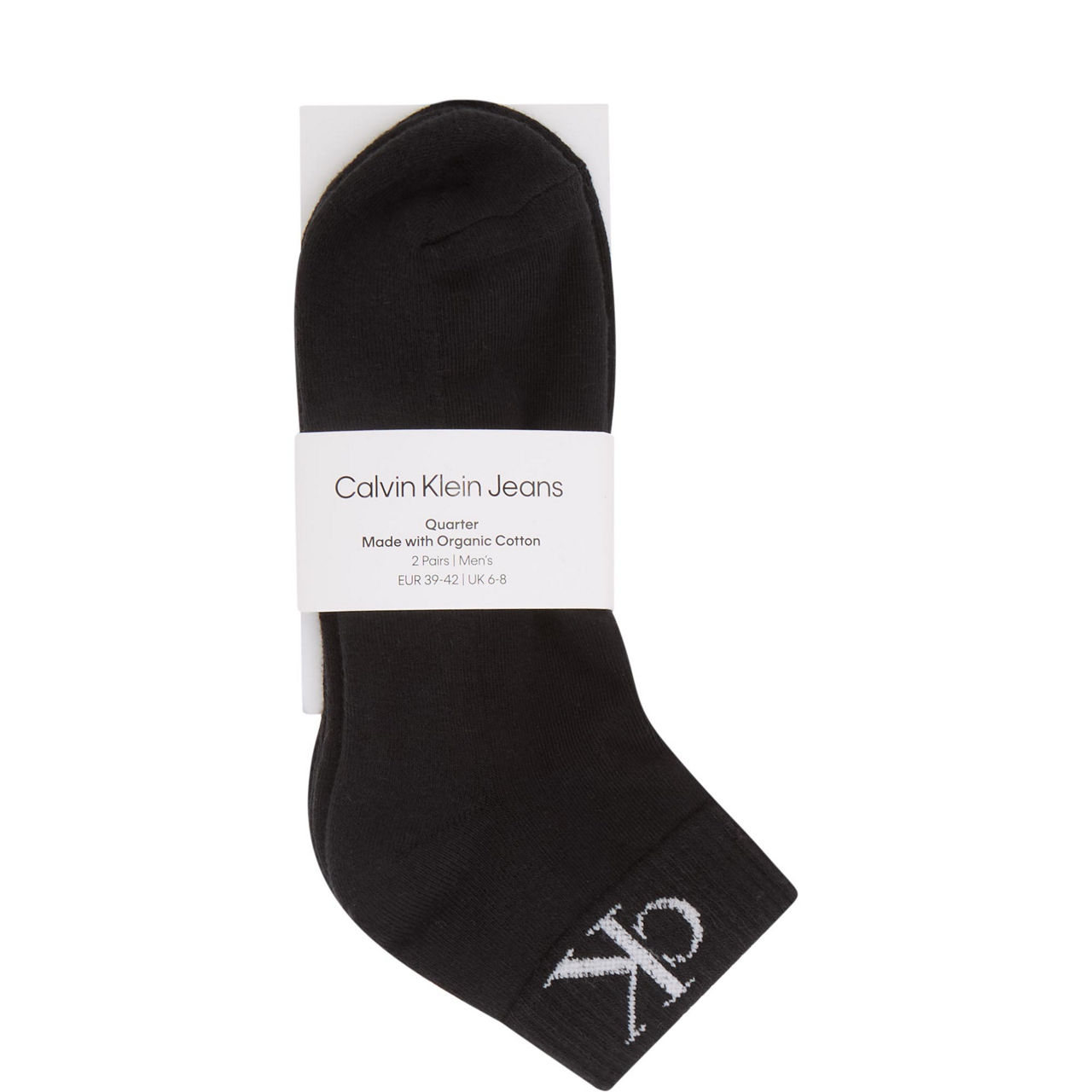 Two-Pack Quarter Monogram Socks