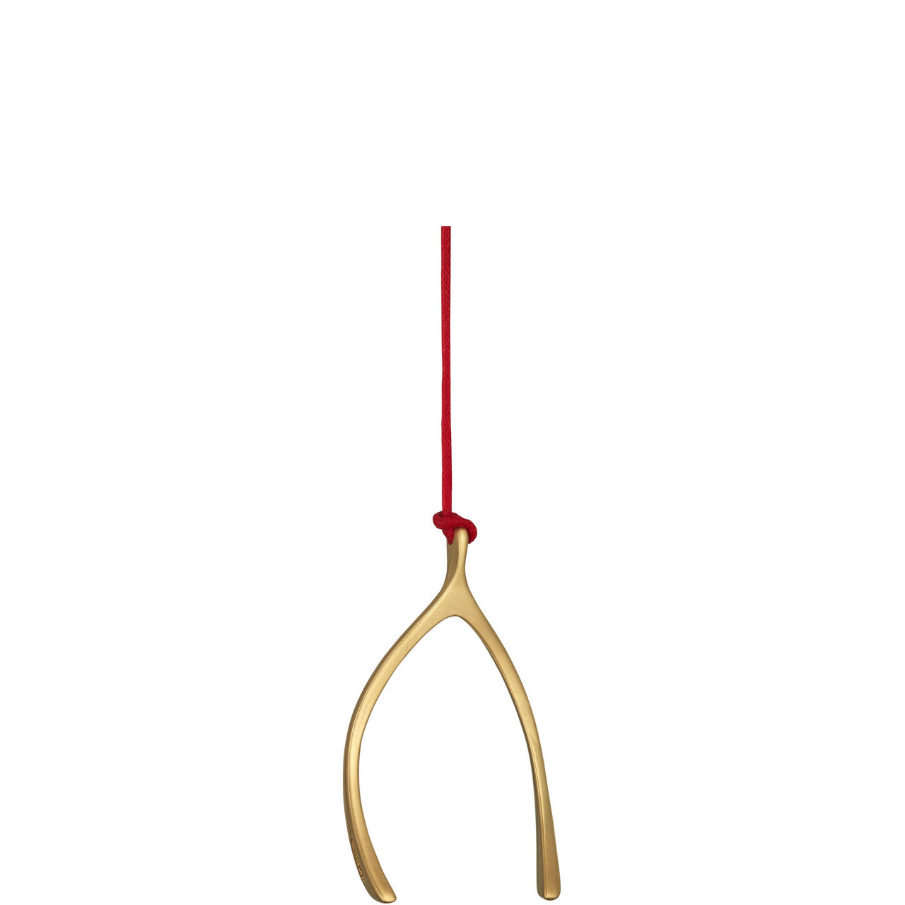 Christmas Wishbone Tree Decoration