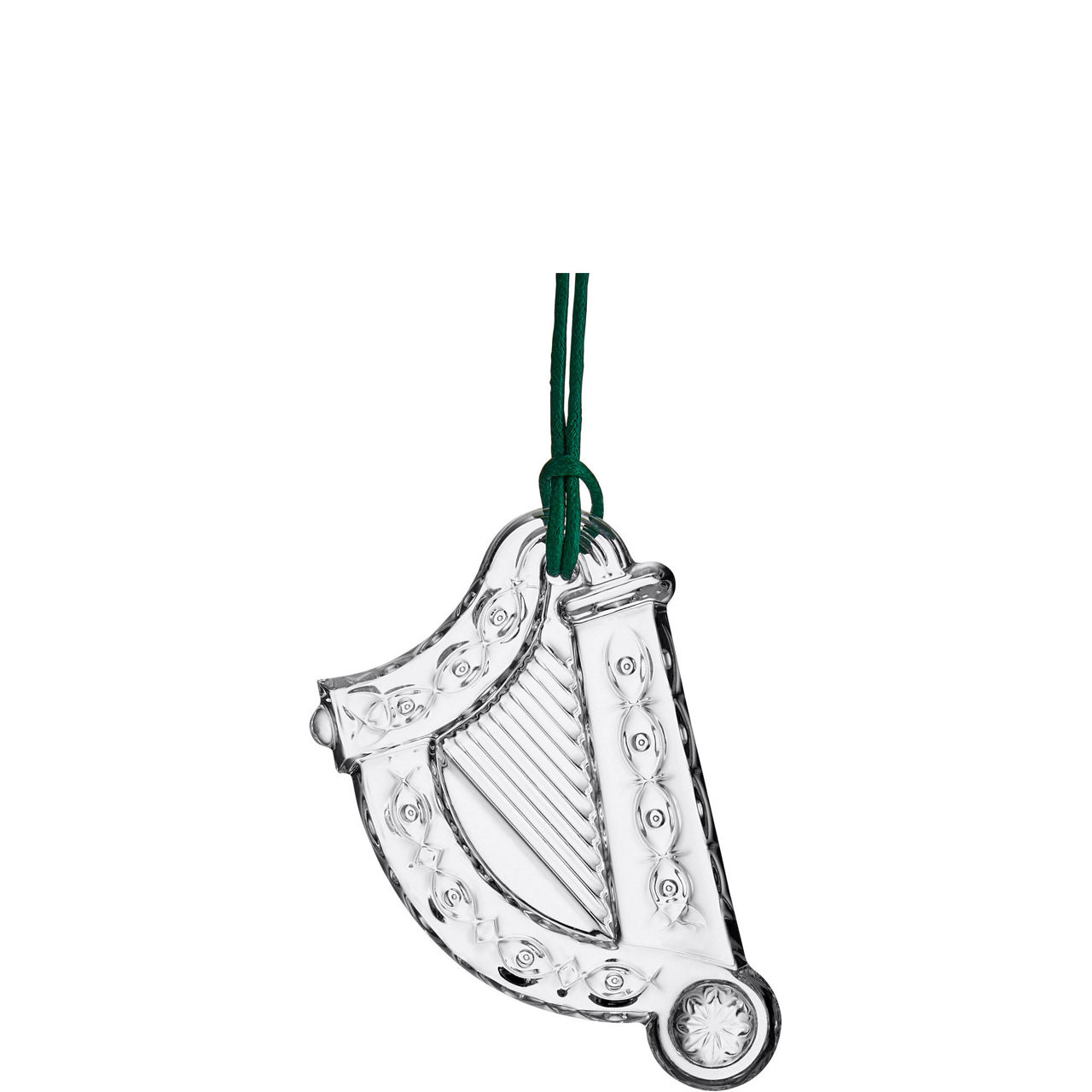 Crystal Harp Tree Decoration