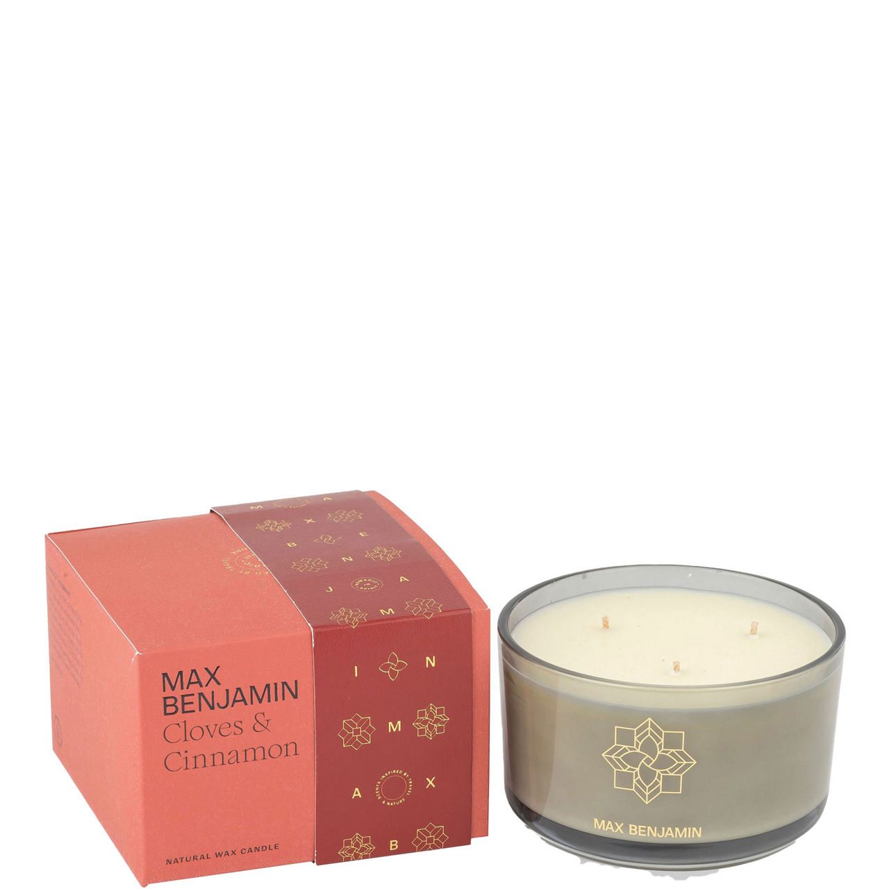 Clove & Cinnamon Three-Wick Luxury Candle 560g
