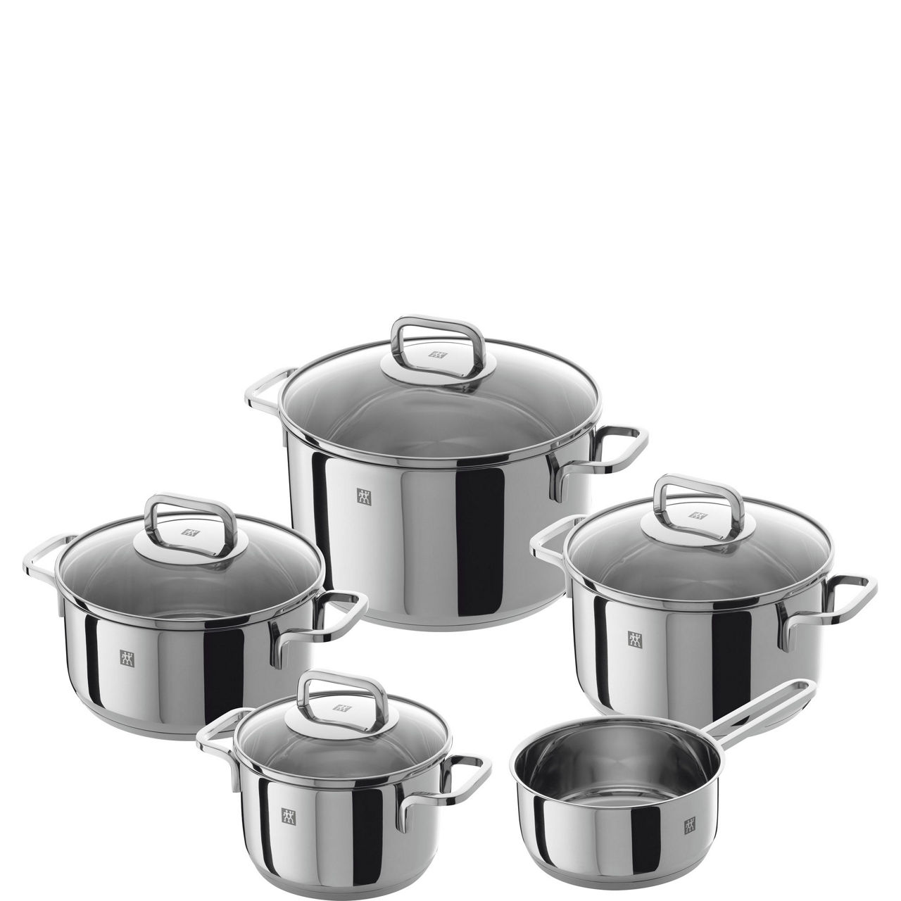Quadro Five-Piece Cookware Set