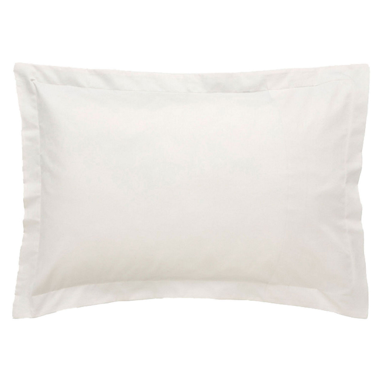 500 Thread Count Tailored Pillowcase Pair Chalk 500 Thread Count Tailored Pillowcase Pair Chalk