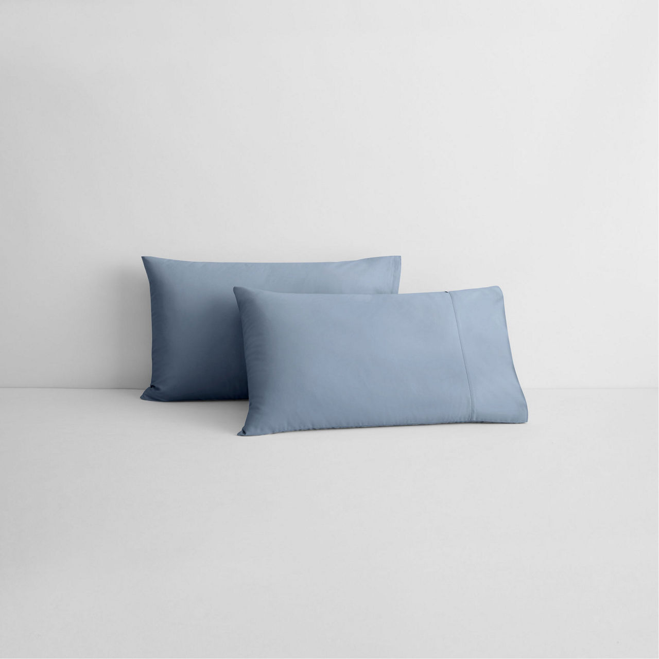500 Thread Count Standard Pillowcase Pair Atlantic