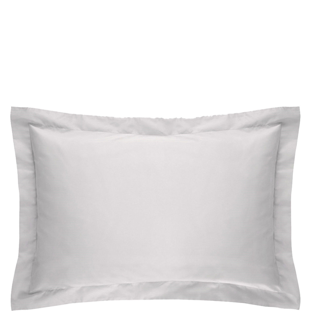500 Thread Count Tailored Pillowcase Pair Silver