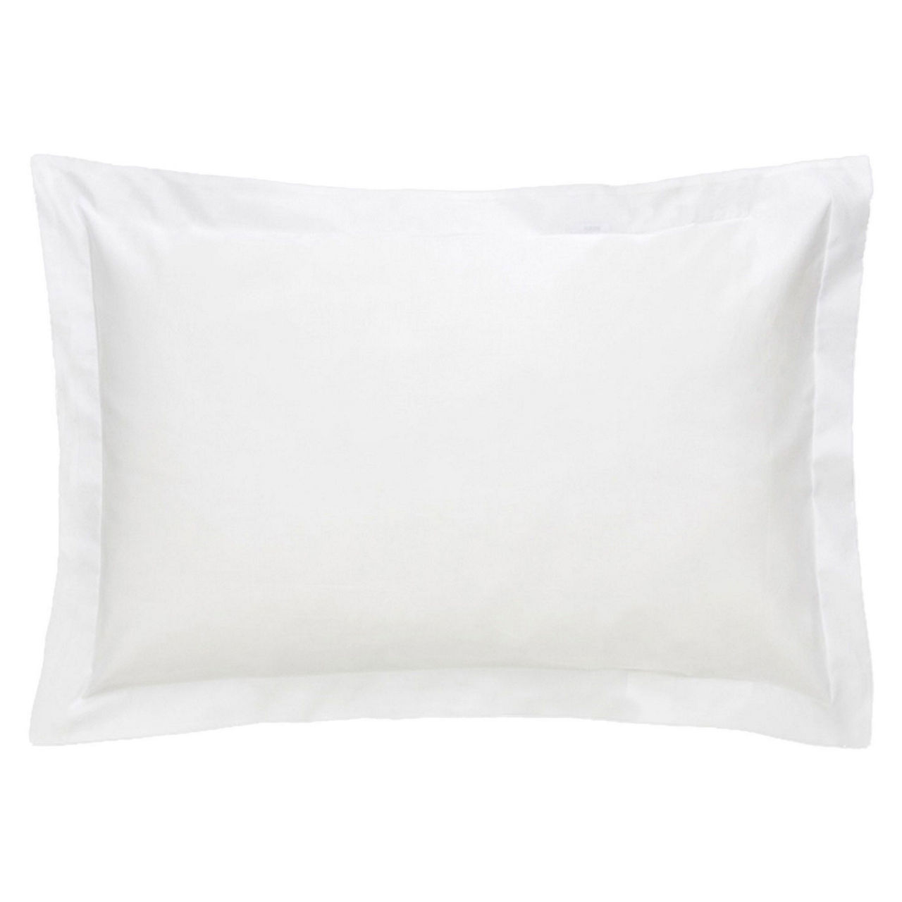 500 Thread Count Tailored Pillowcase Pair Snow 500 Thread Count Tailored Pillowcase Pair Snow