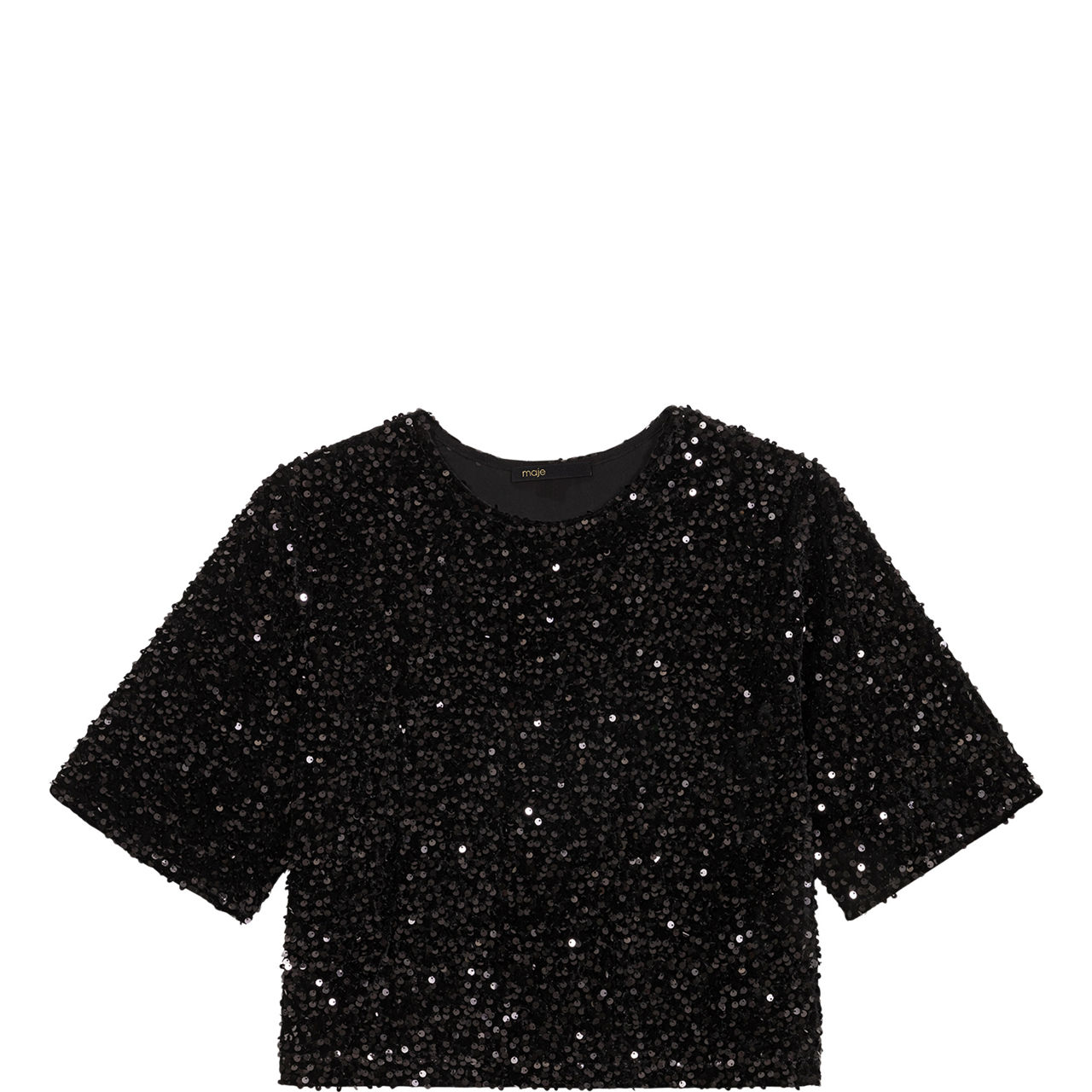 Embellished Cropped Top