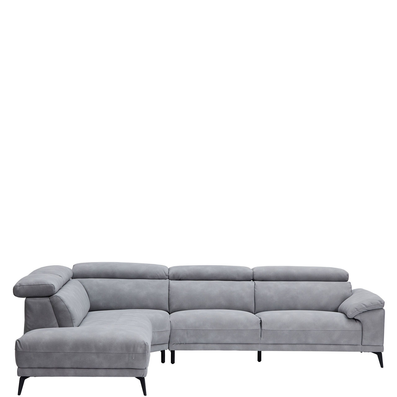 Montero 5-Seater LHF Corner Sofa Grey