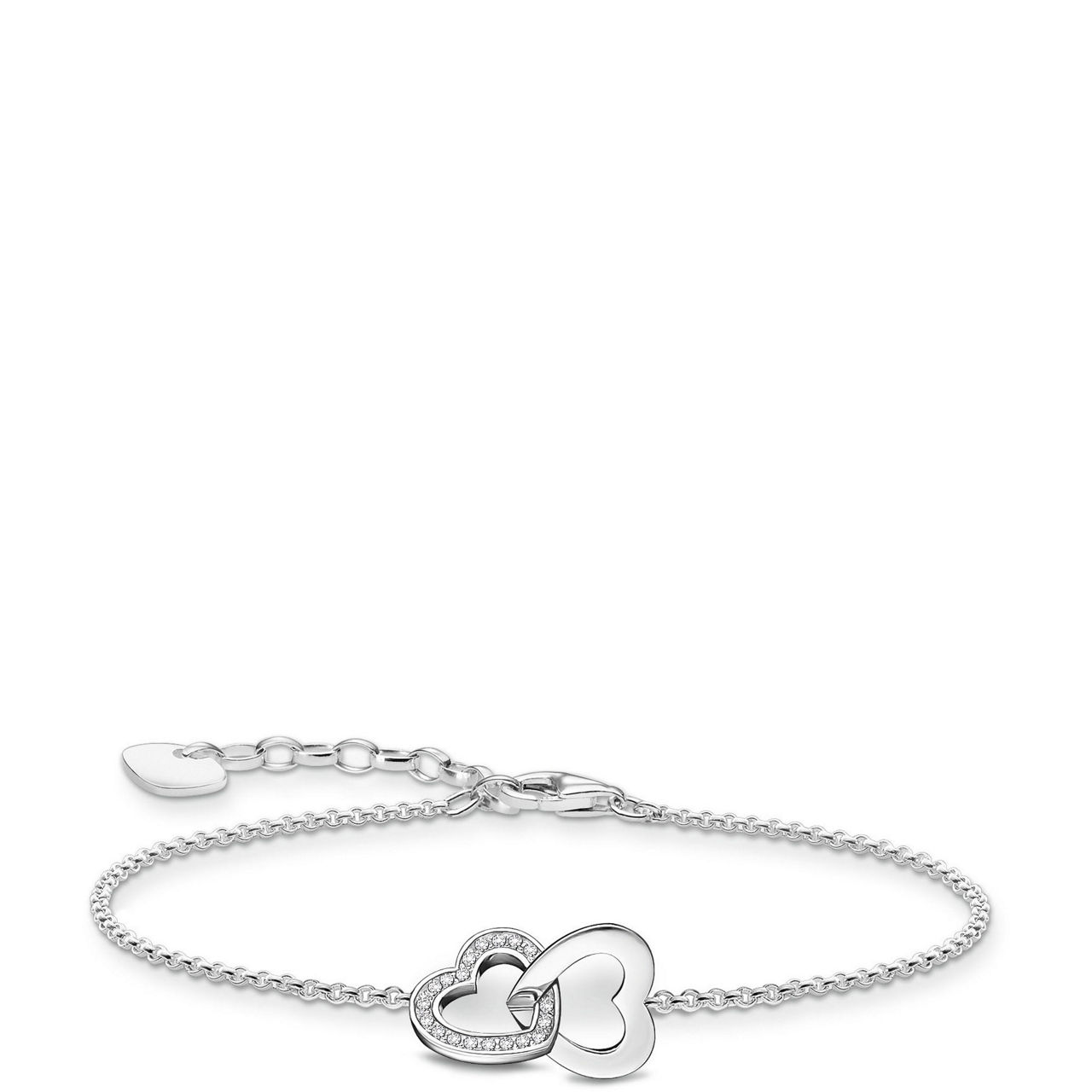 Intertwined Hearts Bracelet