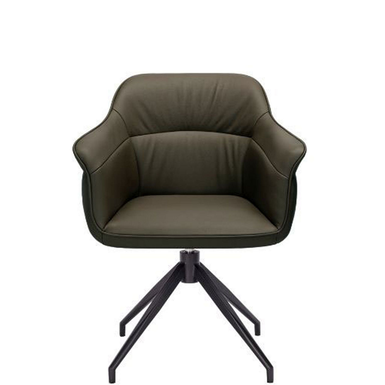 Amrita Swivel Dining Chair Green