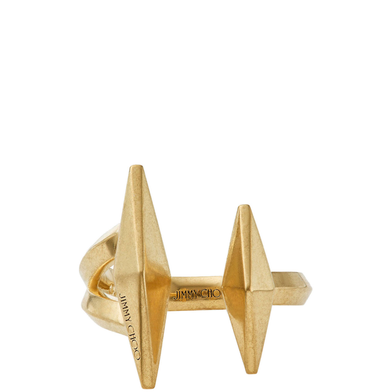 Double Diamond Open Ring