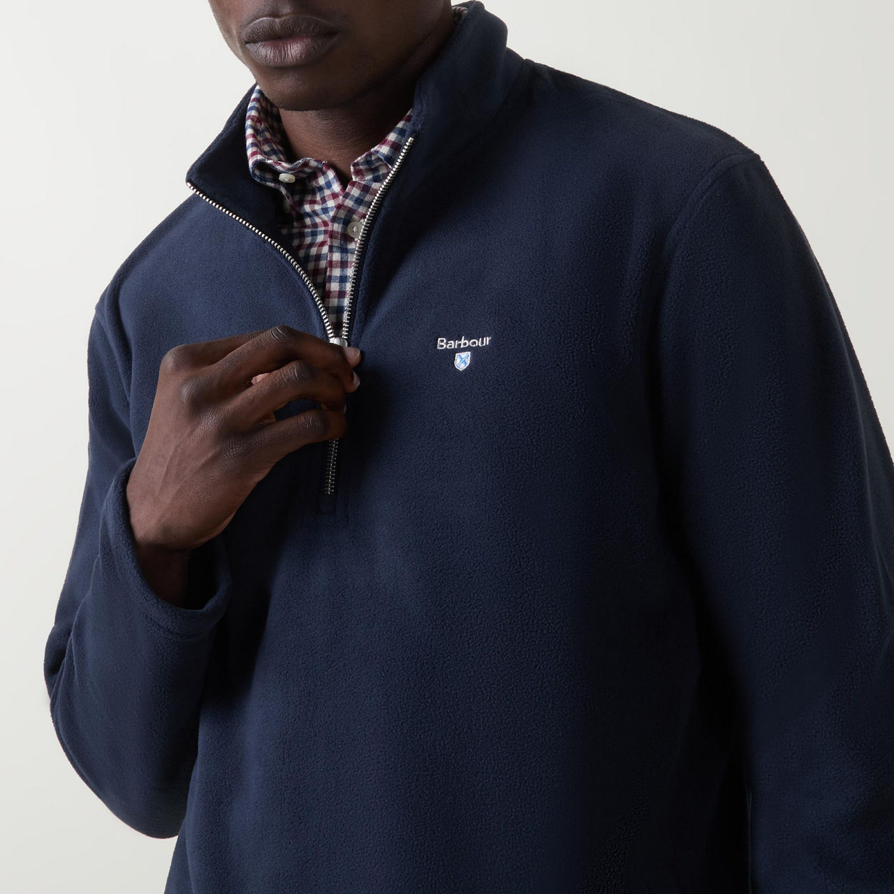 Essential Logo Quarter-Zip Fleece Sweatshirt Essential Logo Quarter-Zip Fleece Sweatshirt