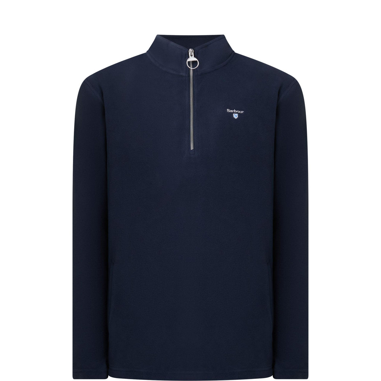 Essential Logo Quarter-Zip Fleece Sweatshirt