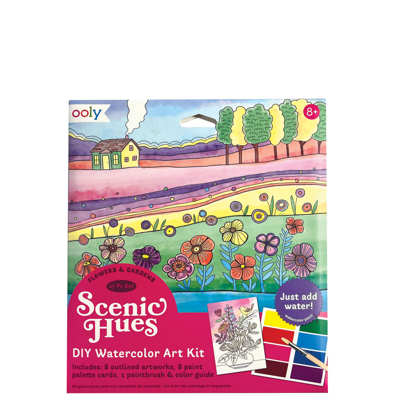 Scenic Hues DIY Watercolour Art Set