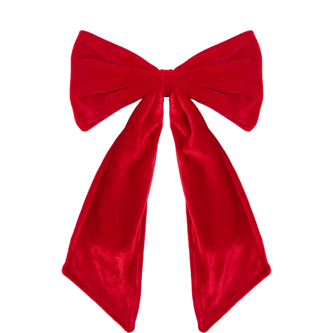 Red Velvet Pre-Tied Bow