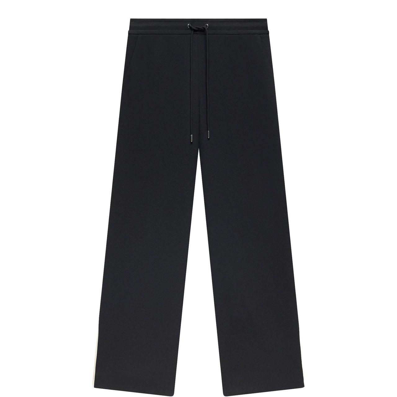 Side Stripe High-Rise Wide Leg Trousers