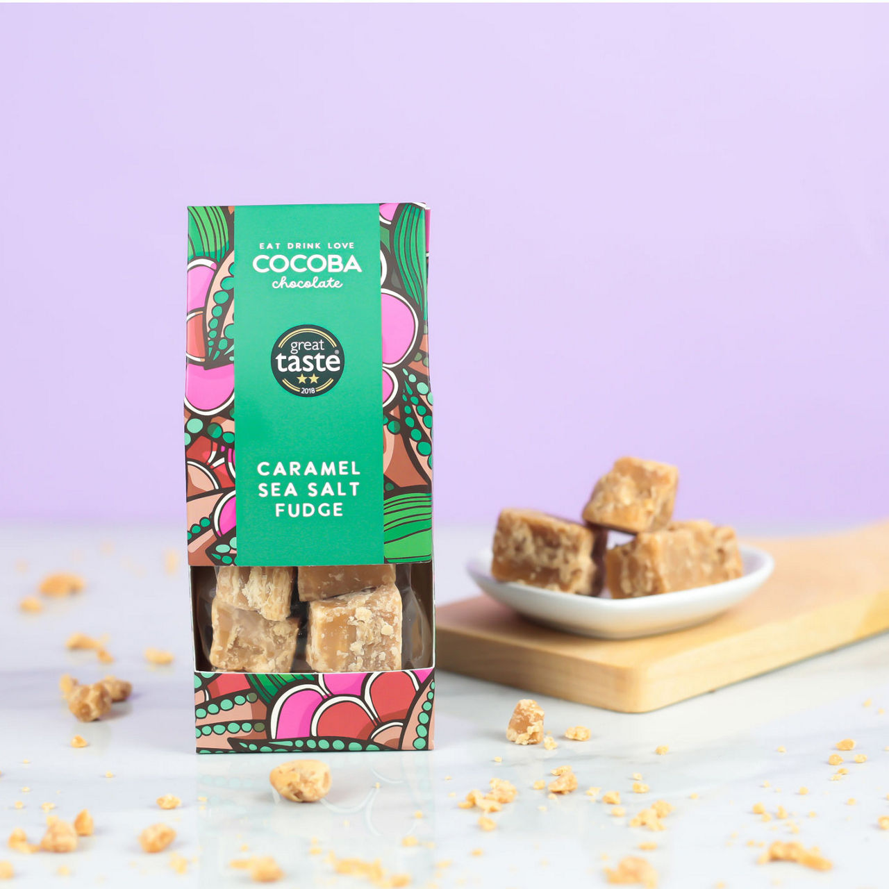 Caramel Sea Salt Fudge 175g