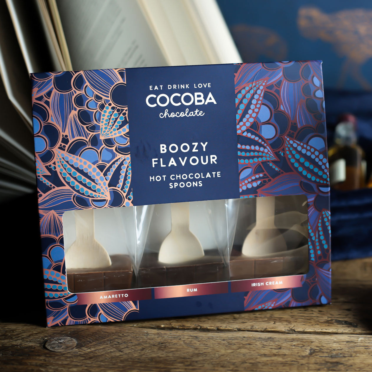Boozy Hot Chocolate Spoons Set
