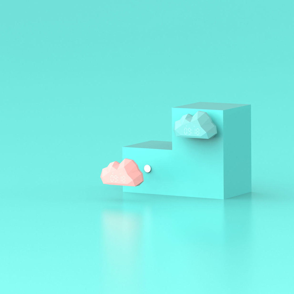 Mini Cloudy Smart Alarm Clock