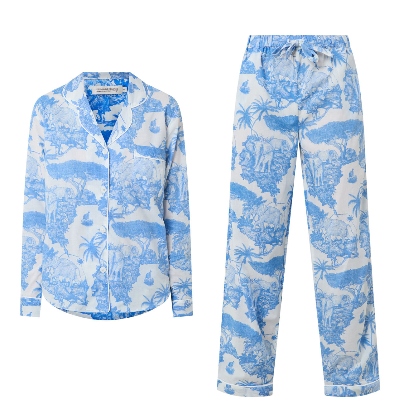 Loxodonta Classic Two-Piece Pyjama Set