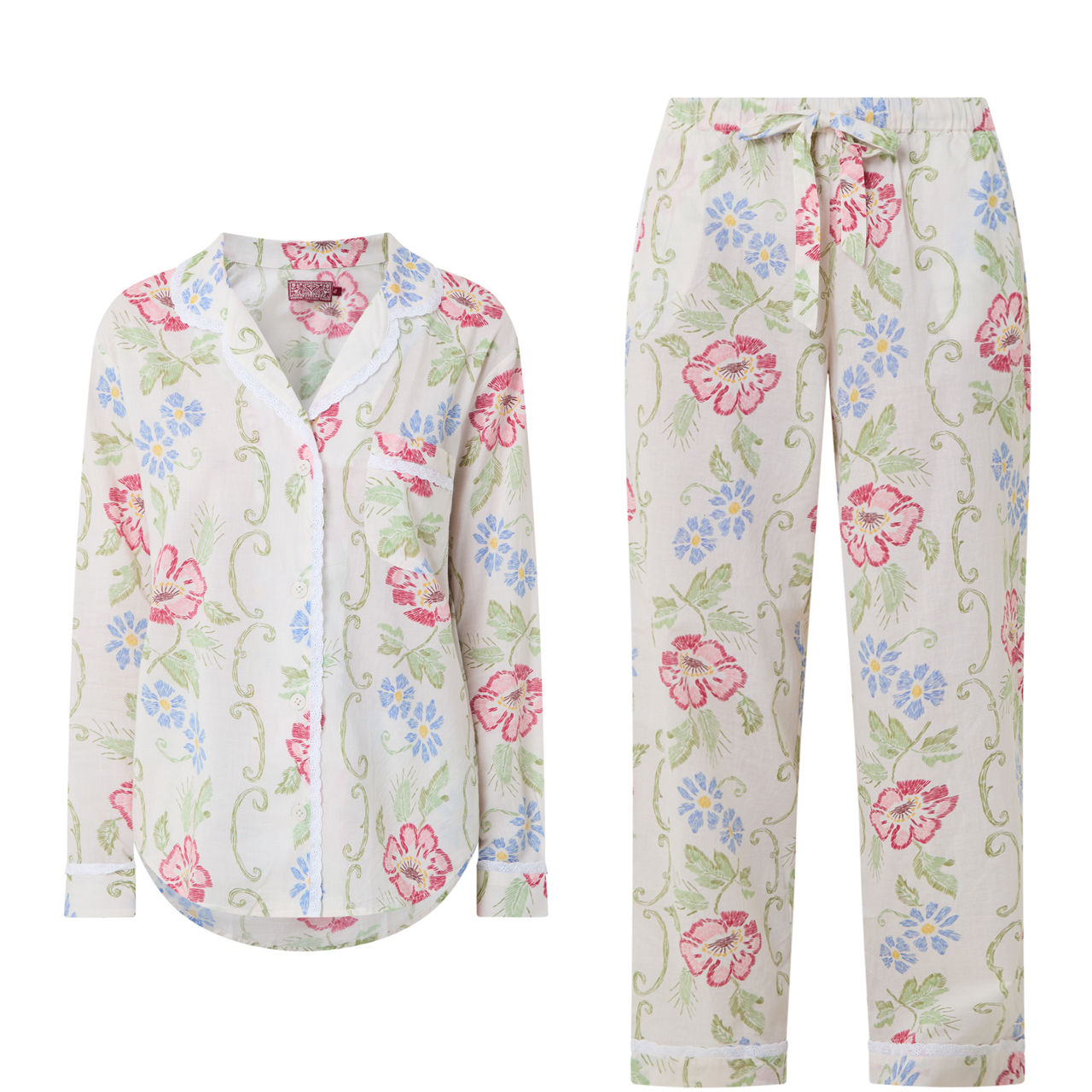 Dorothea Classic Two-Piece Pyjama Set