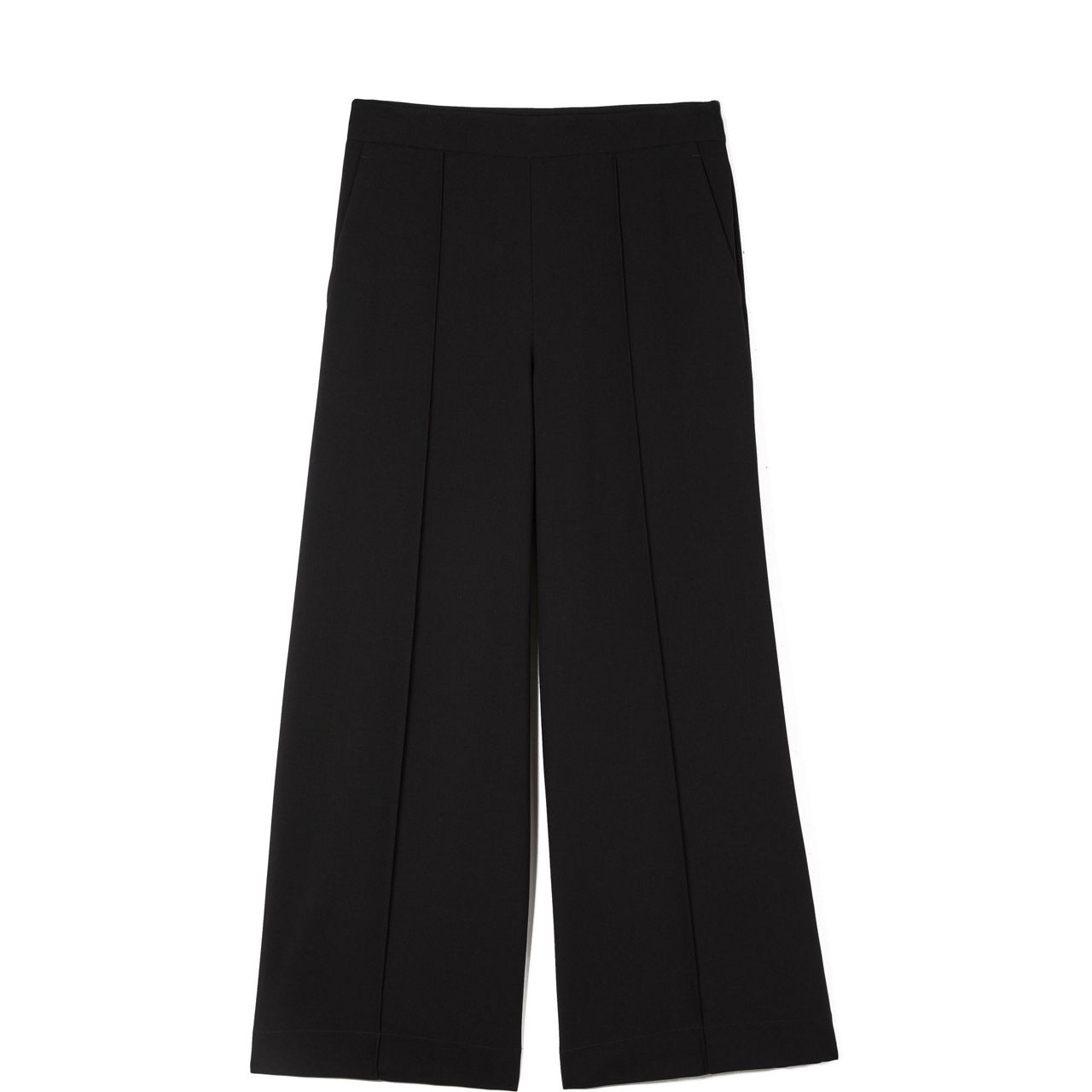 Modern Crepe Sailor Trousers