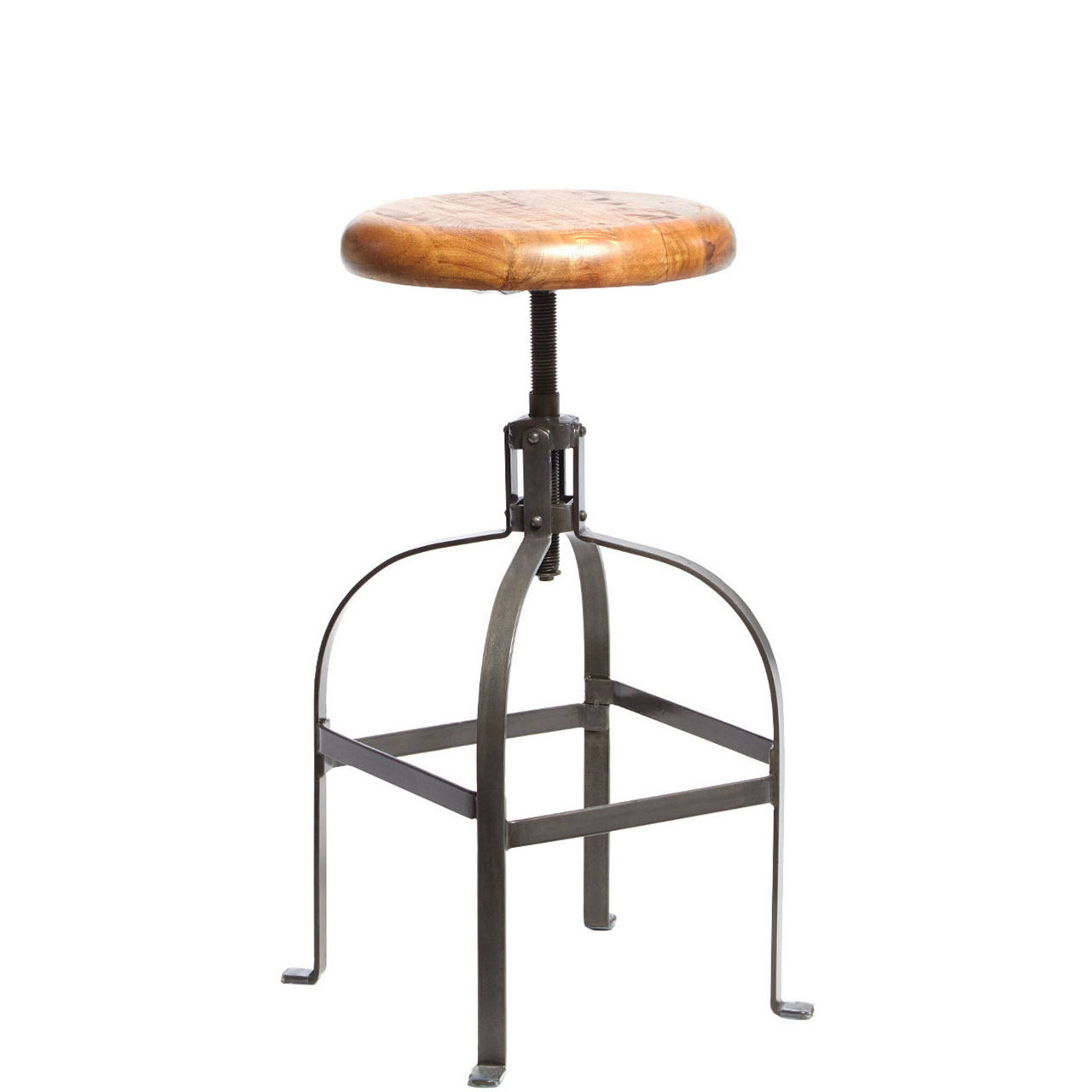 Reclaimed Dentist Adjustable Stool