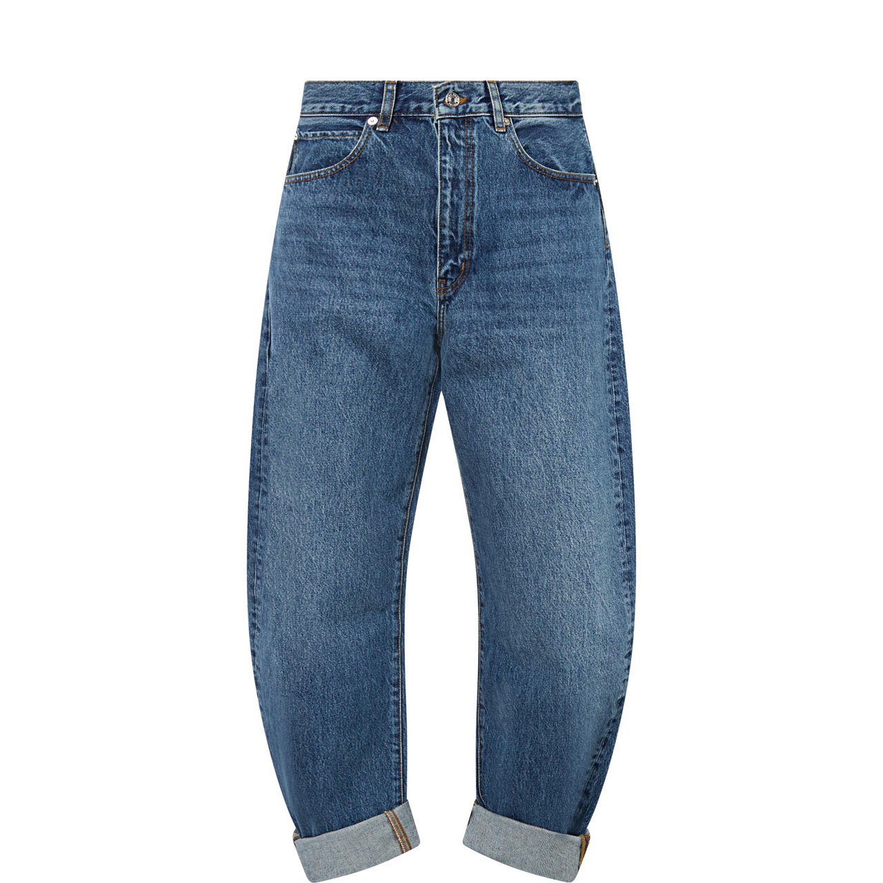 The Bubble Tapered-Leg Jeans