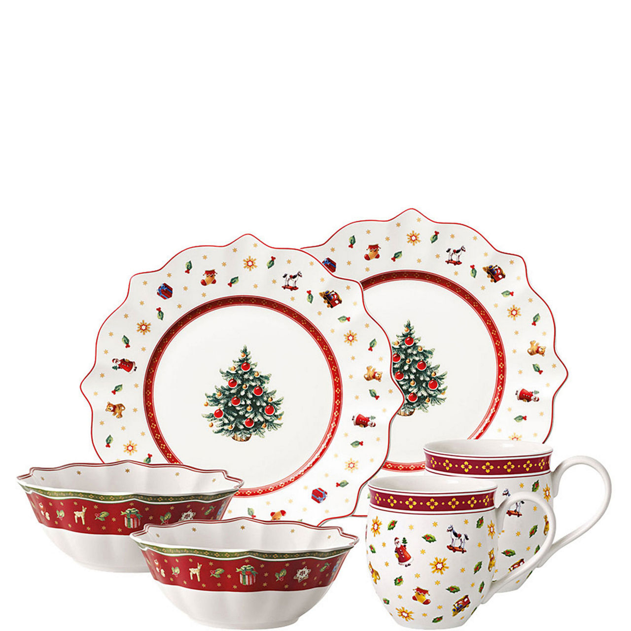 Toy's Delight Six-Piece Breakfast Set